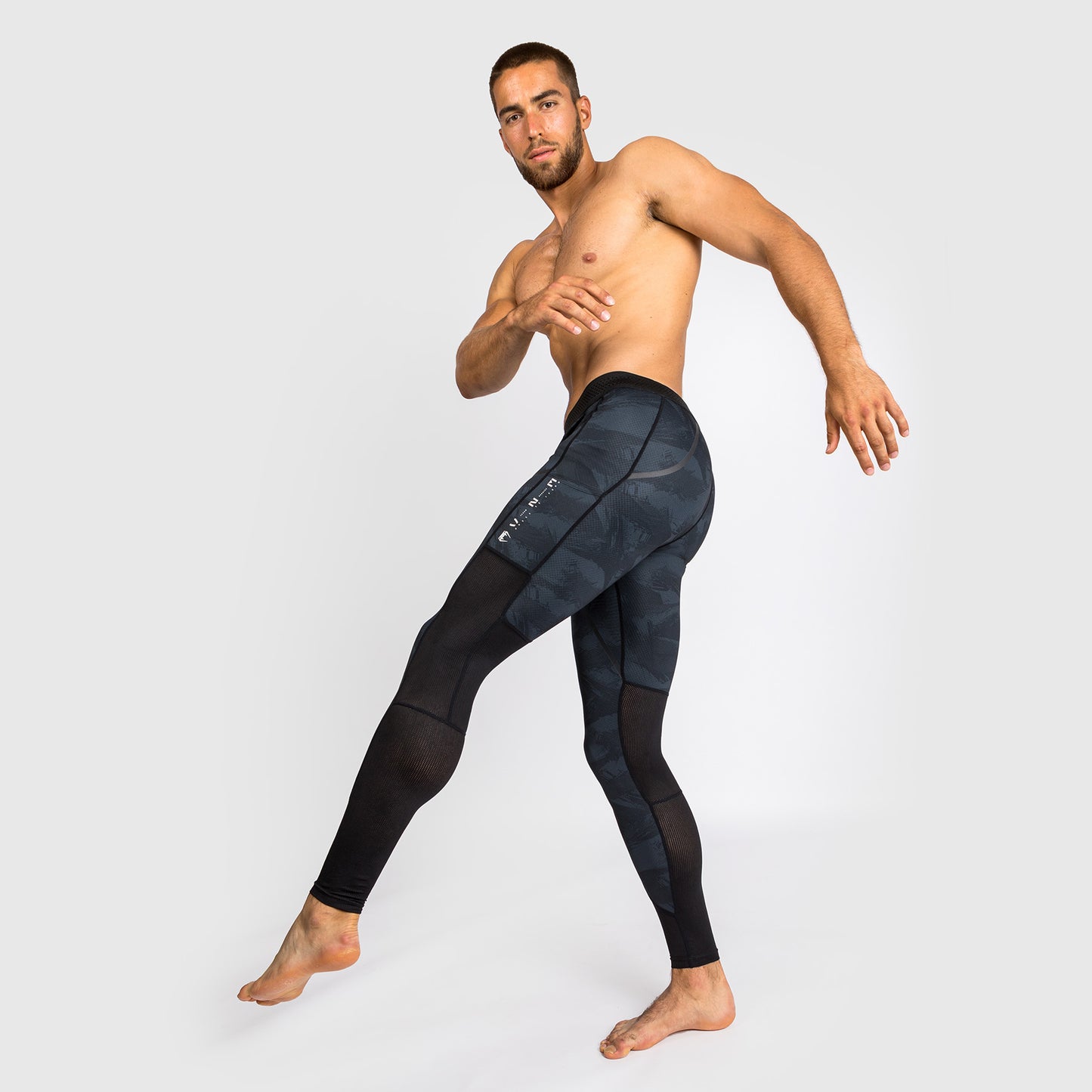 Venum Electron 3.0 Kompressionshose - Schwarz