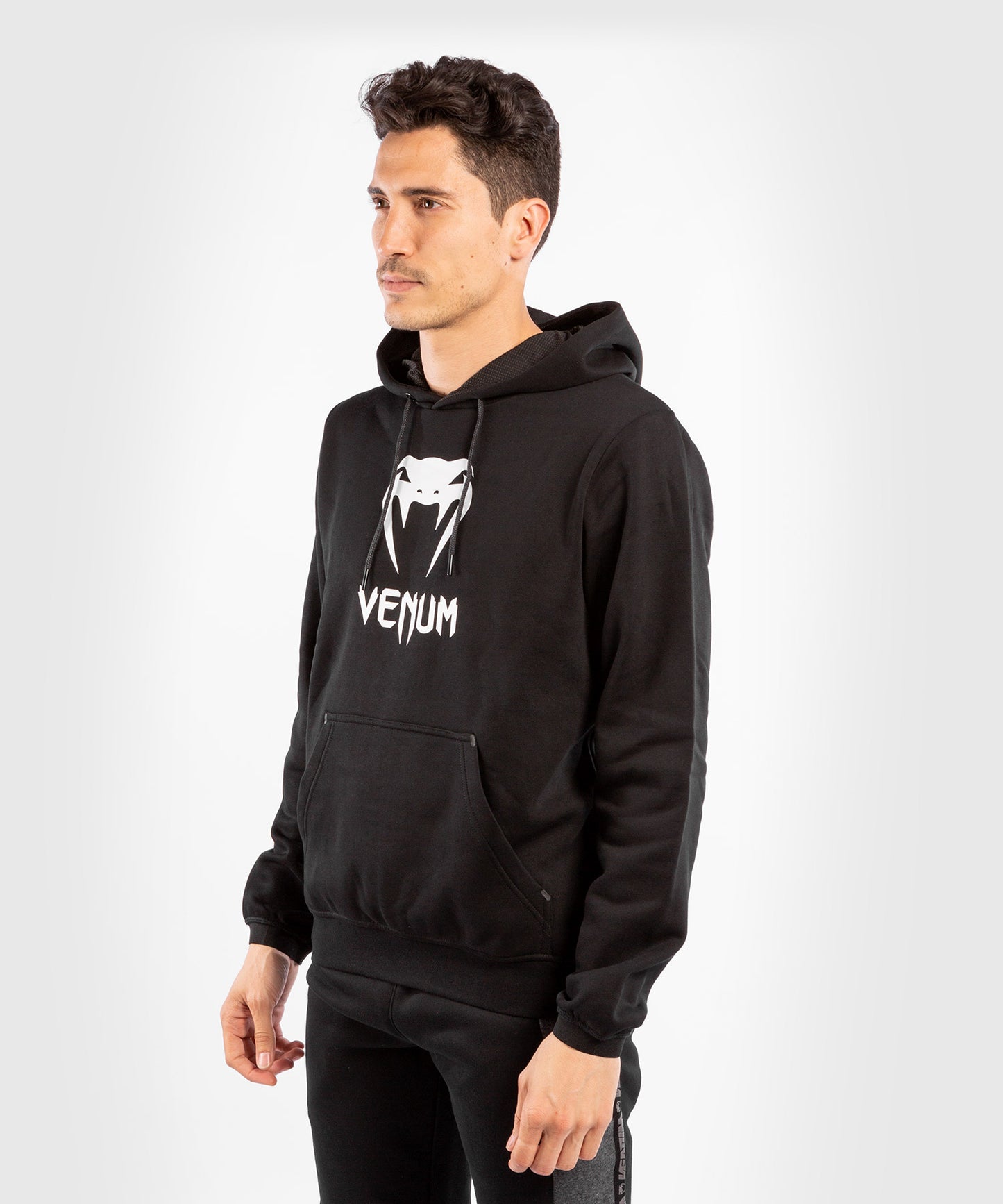 Venum Classic Hoodie - Schwarz/Weiß