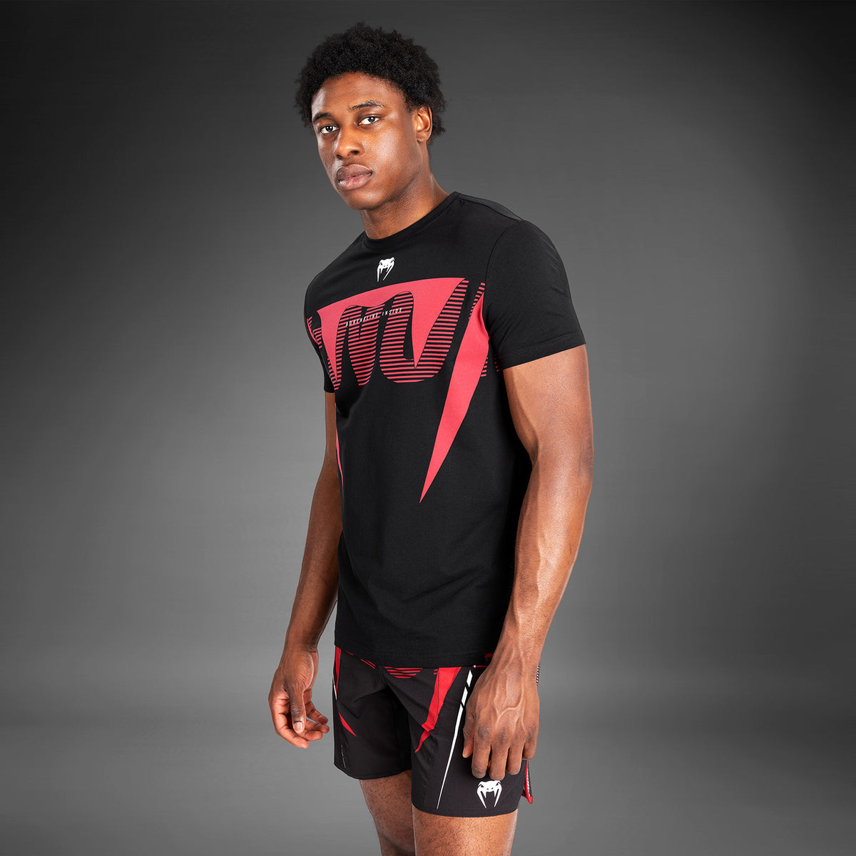 Venum Adrenaline Herren Kurzarm T-Shirt - Rot
