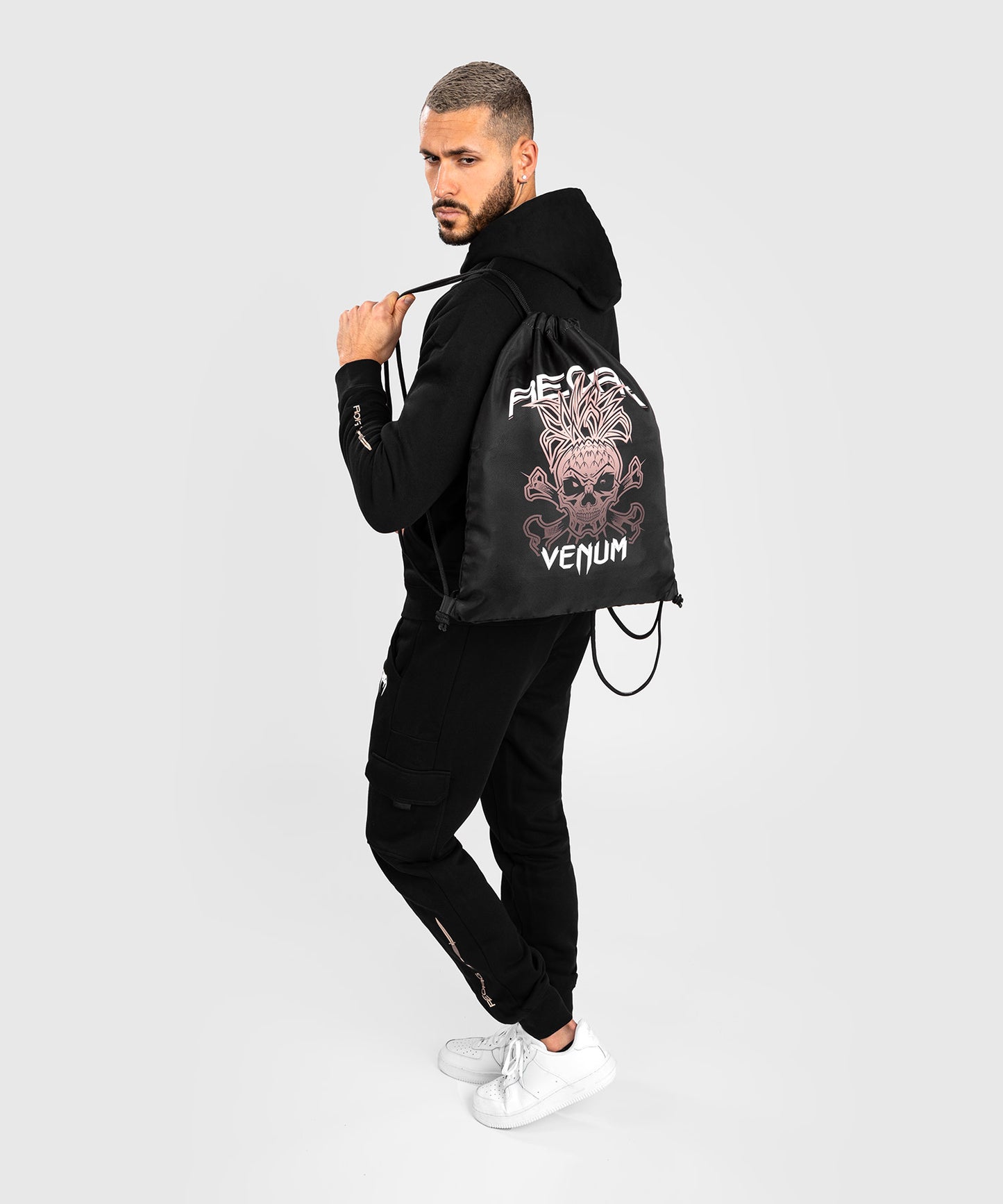 Venum Reorg Tasche mit Kordelzug - Schwarz