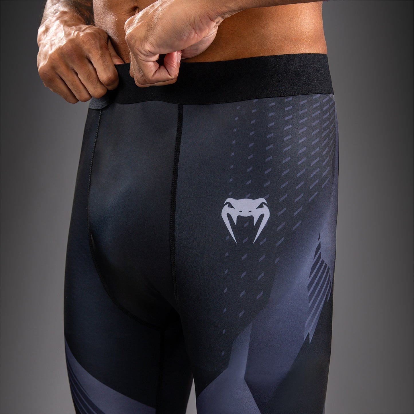 Venum No-Gi 6.0 Spats - Schwarz/Grau