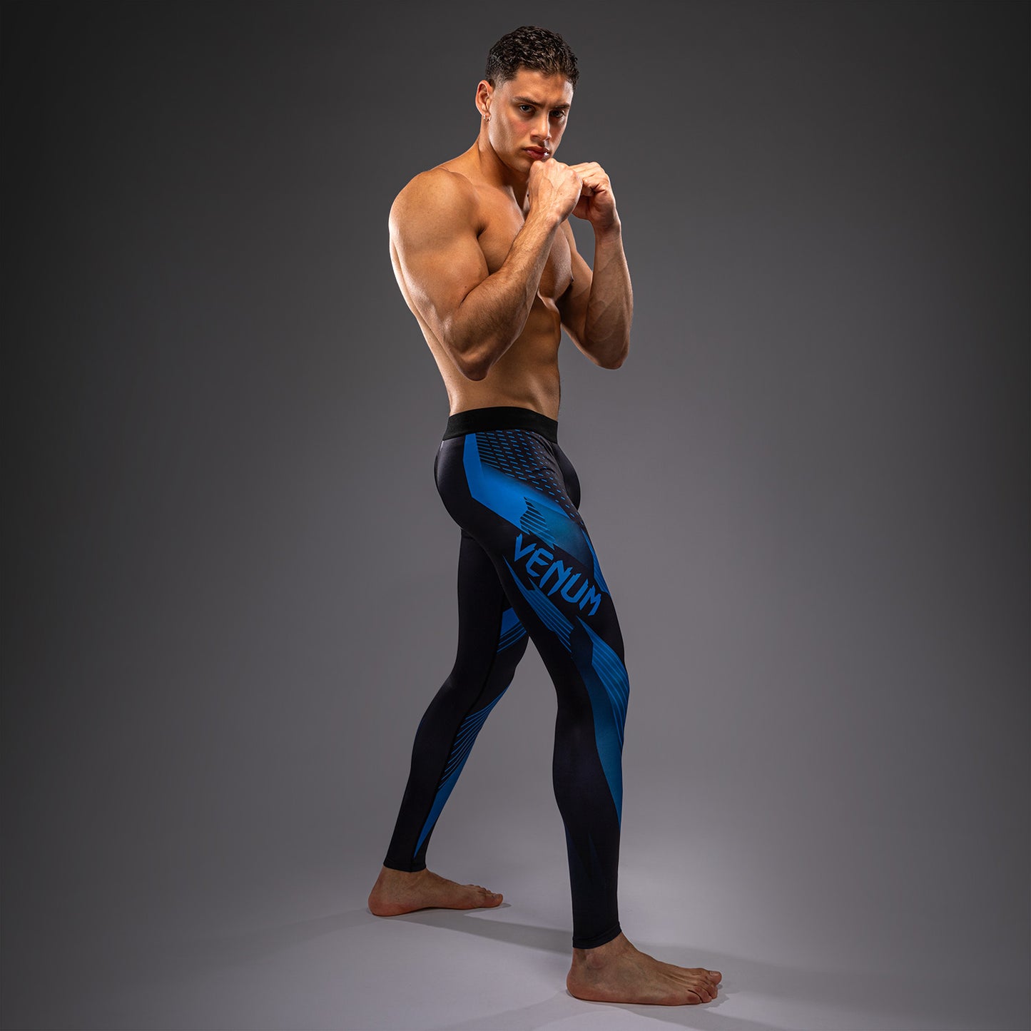 Venum No-Gi 6.0 Spats - Schwarz/Blau