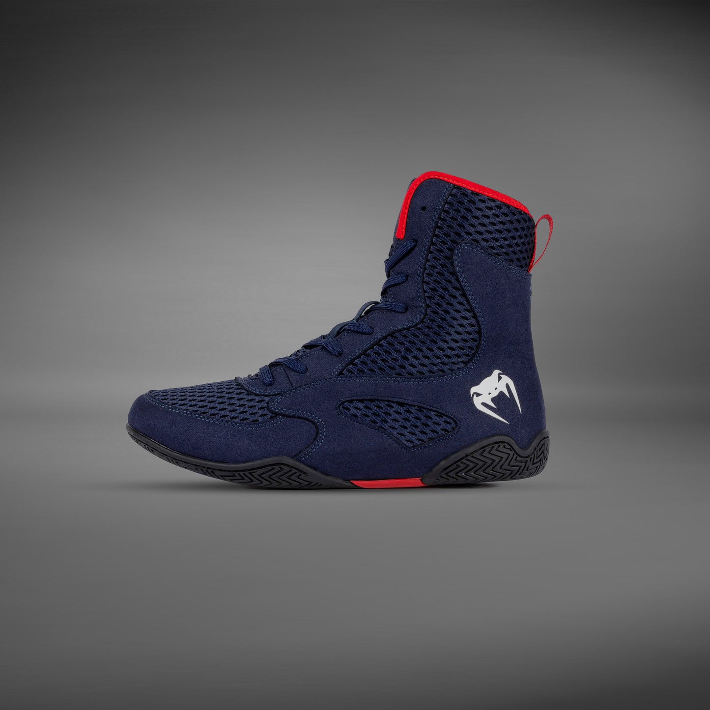 Venum Contender Boxschuhe - Marineblau/Rot