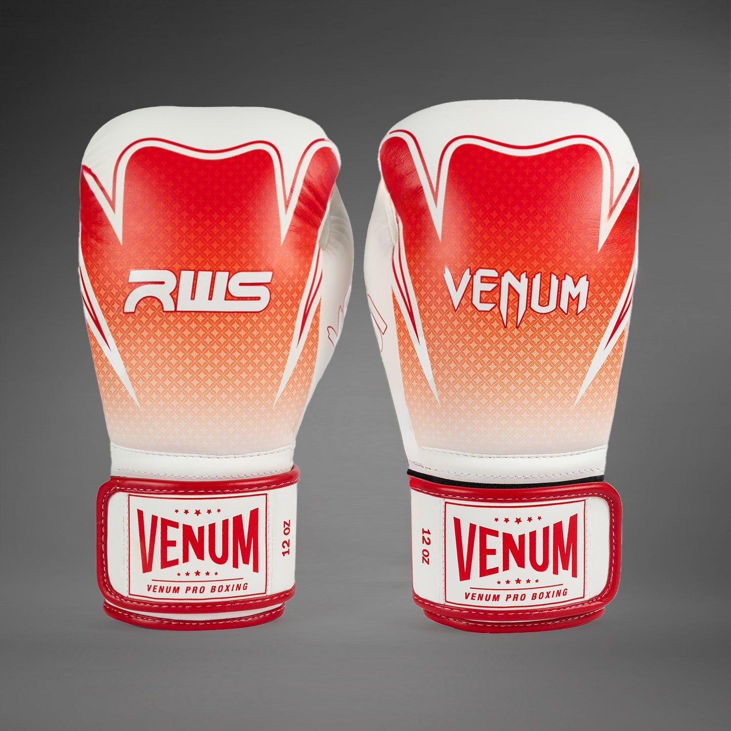 Venum x RWS 2.0 Boxhandschuhe – Weiß/Rot