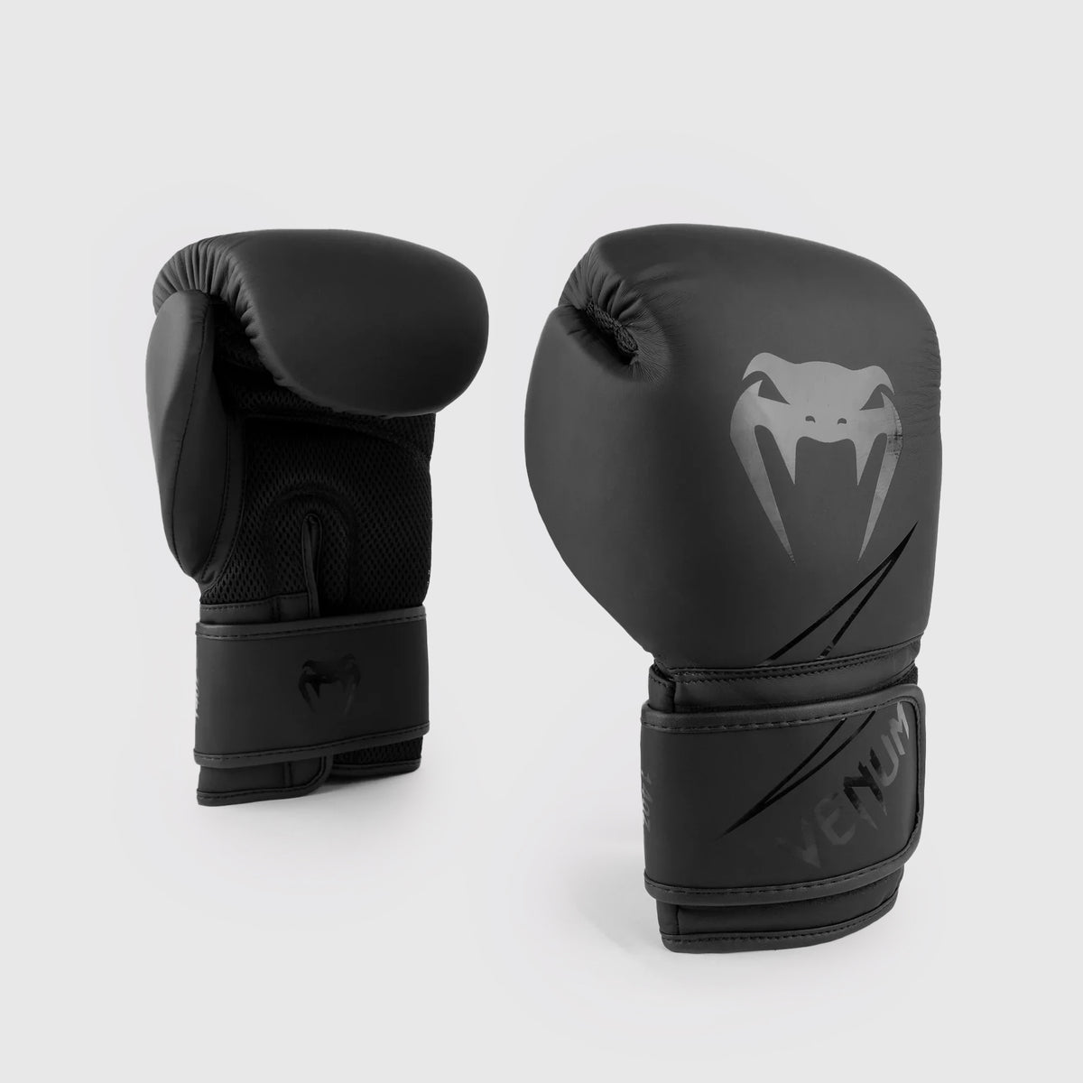 Venum Classic Boxhandschuhe - Schwarz/Schwarz Edition WLMT