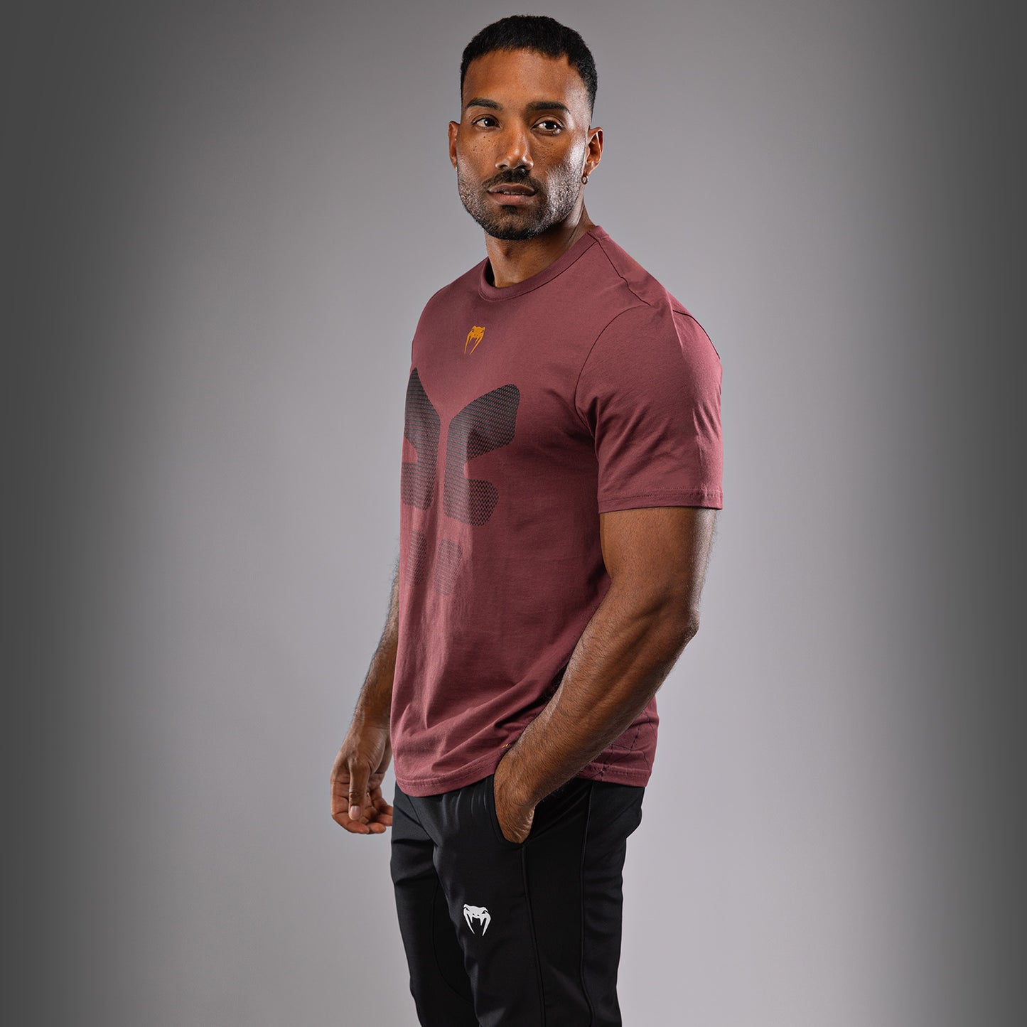 Venum Tactical XT T-Shirt - Schwarz/Burgund/Gold