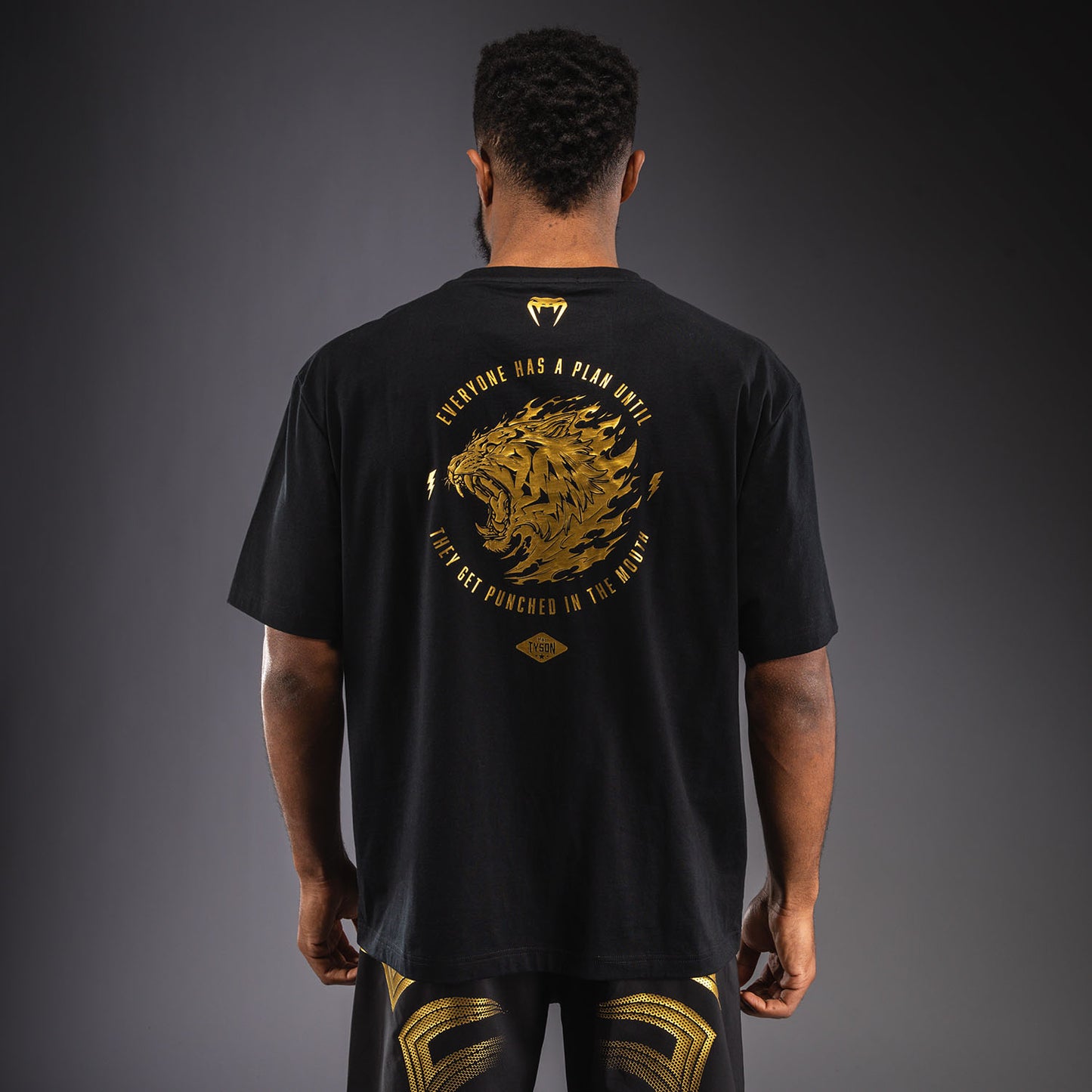 Venum x Mike Tyson Tiger T-Shirt - Schwarz/Gold