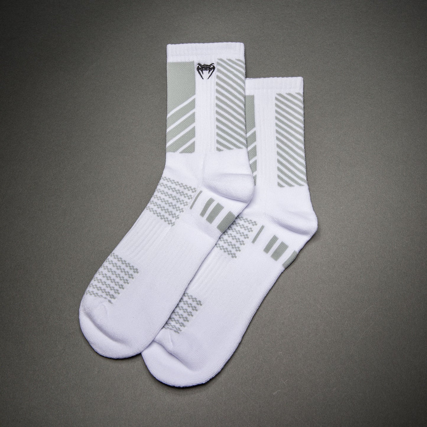 Venum Vector Crew-Socken - Weiß/Grau