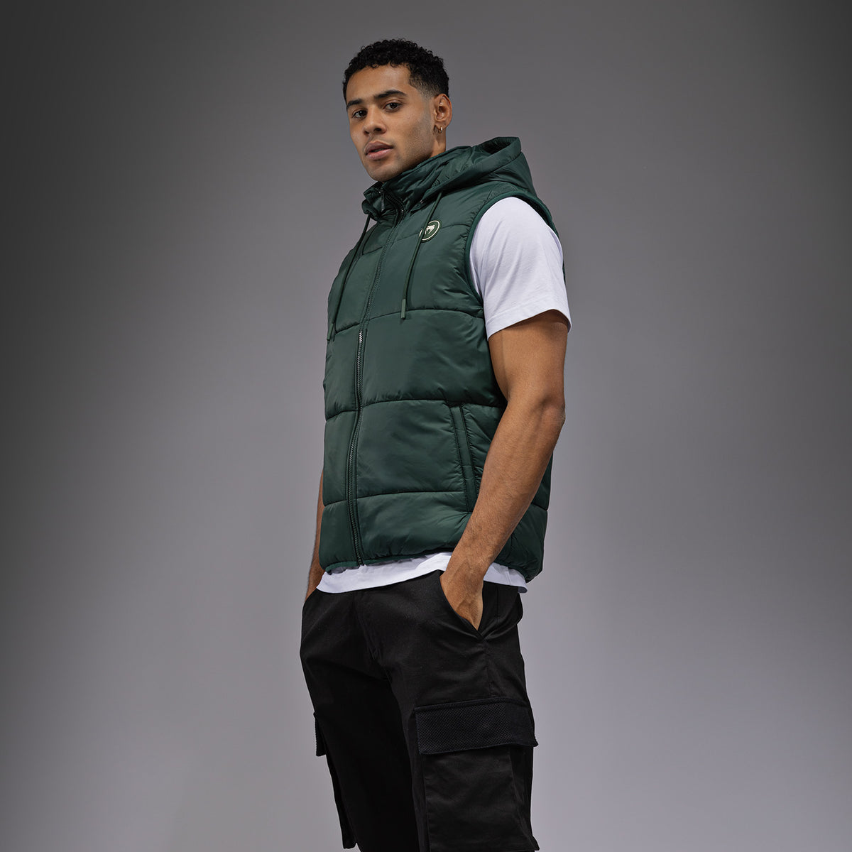Venum Urban Guard Daunenweste - Waldgrün