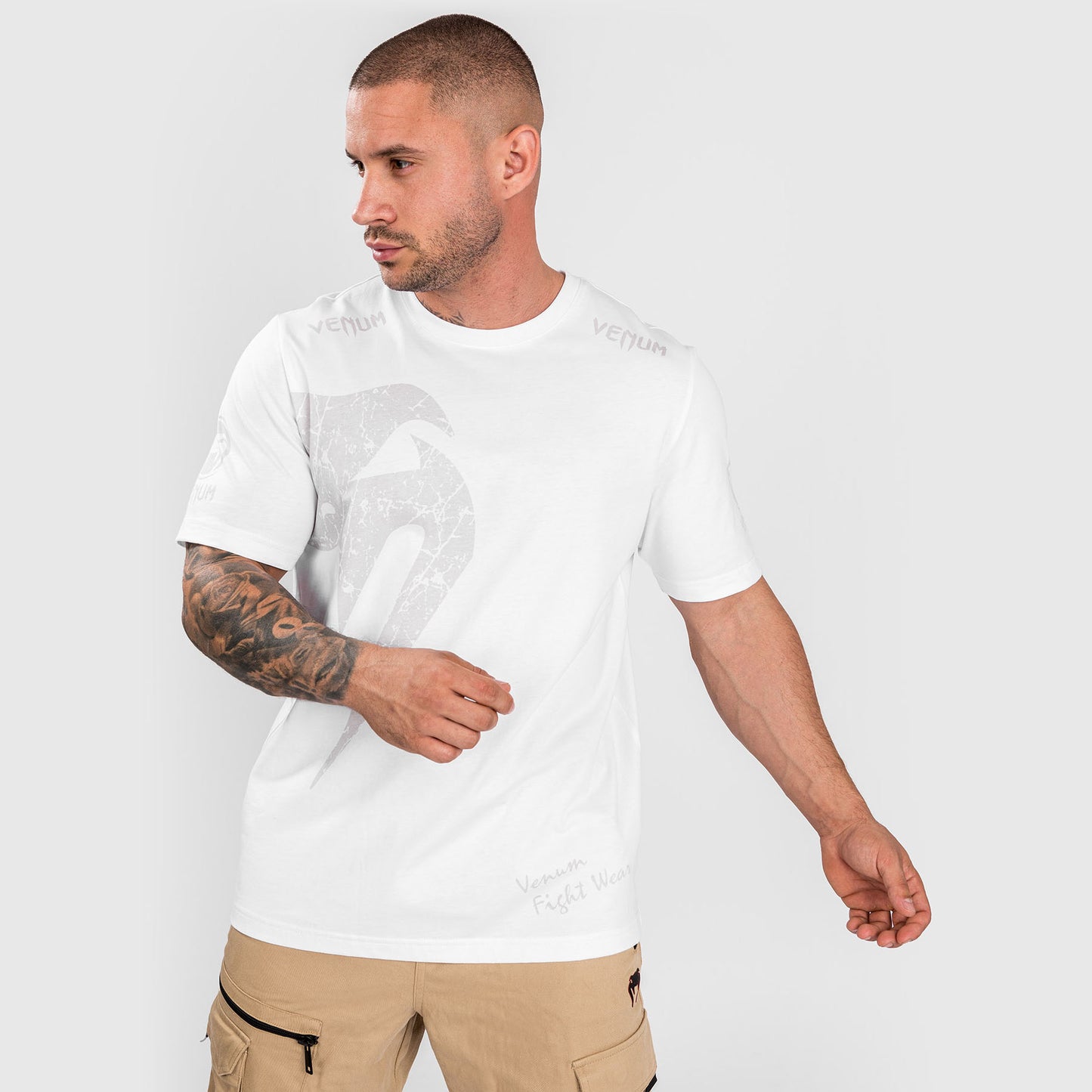 Venum Giant T-Shirt Regular Fit - Weiß