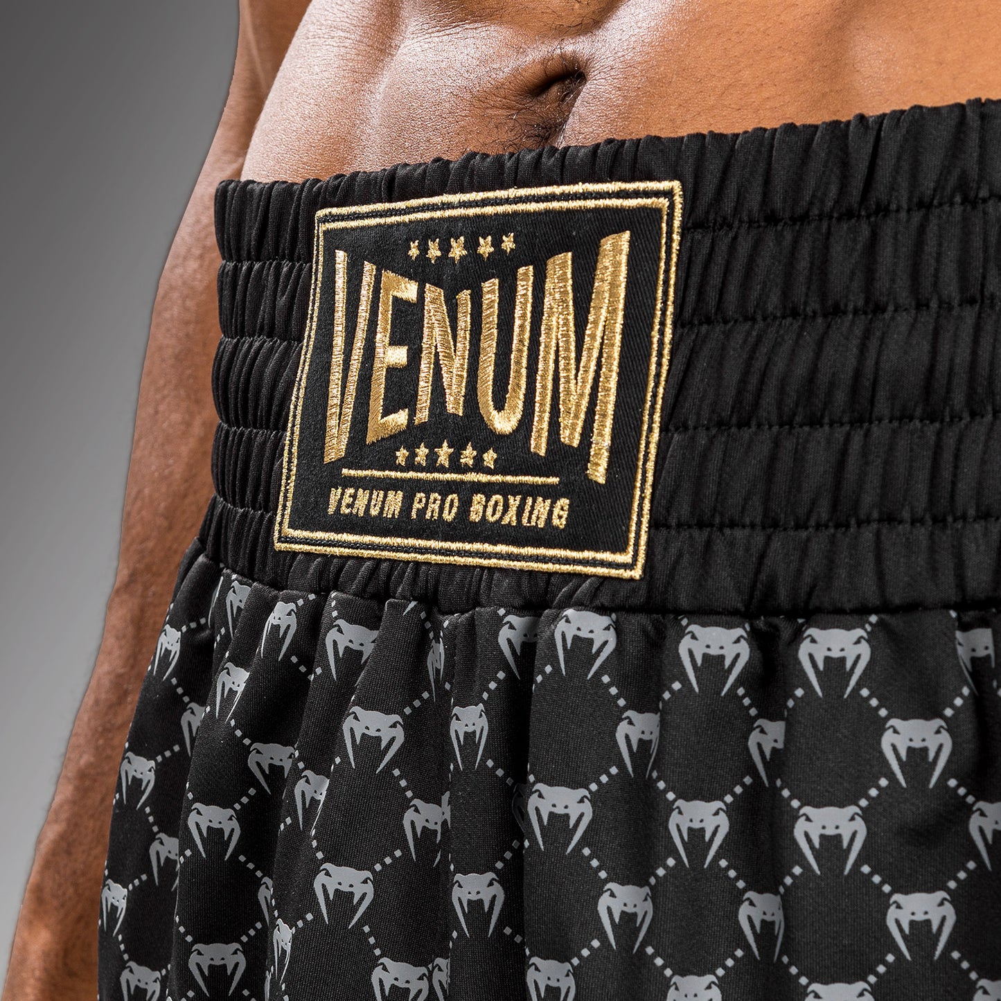 Venum Monogram Boxshorts - Schwarz