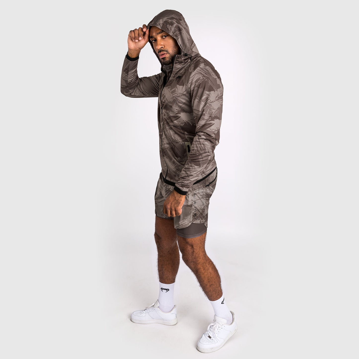 Venum Electron 3.0 Hoodie - Sand