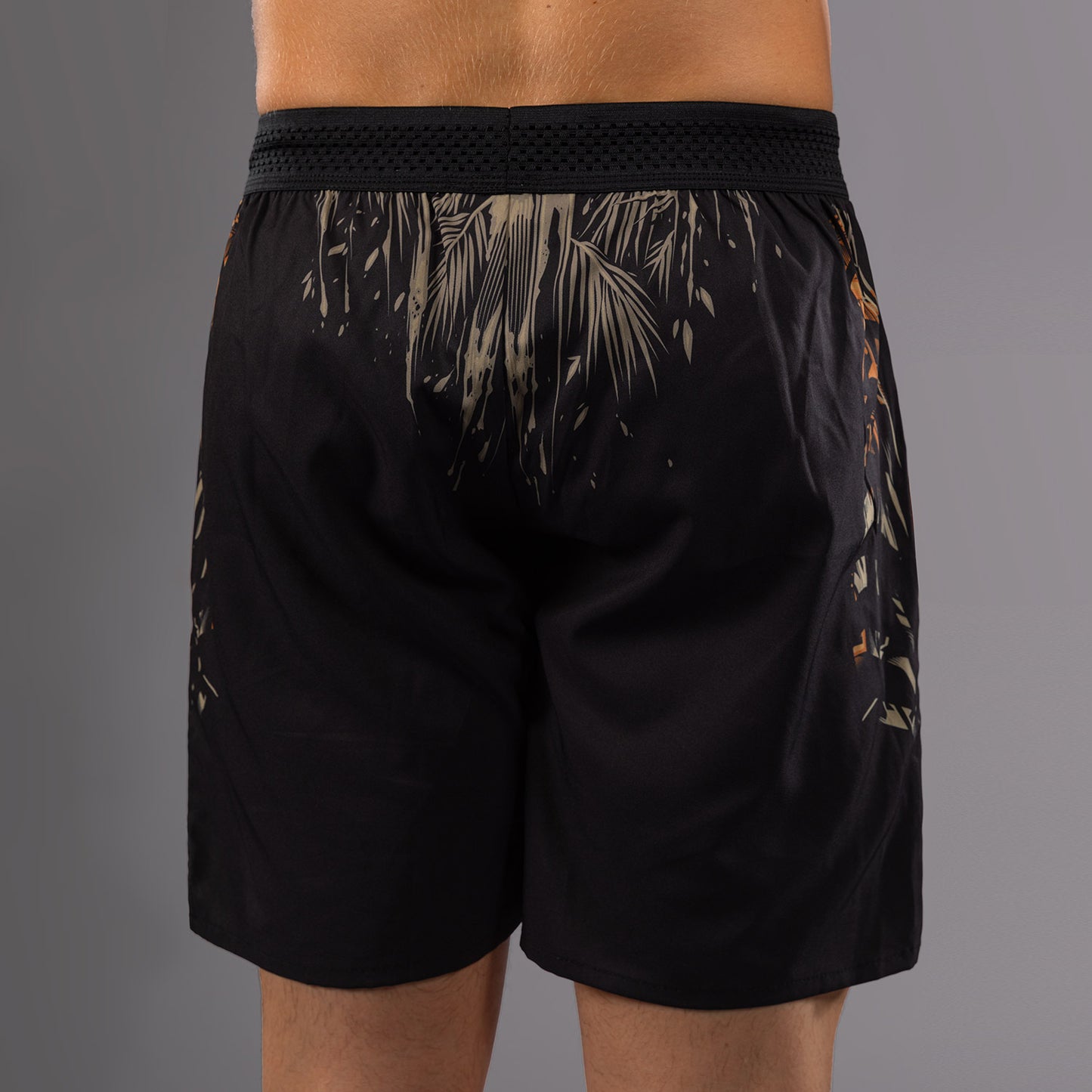 Venum Tiger Herren Trainingsshorts - Schwarz/Neon Orange