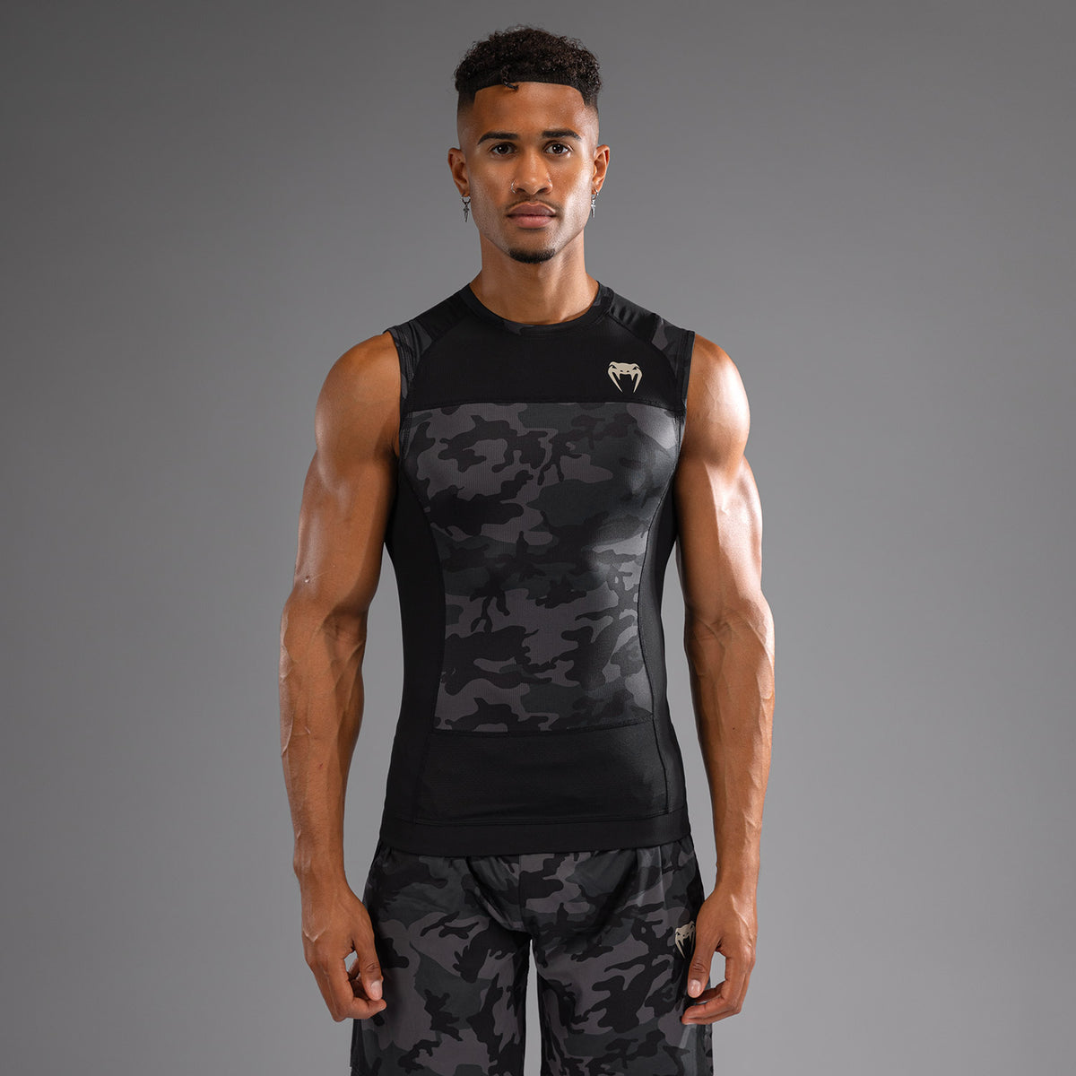 Venum G-Fit Air Herren Ärmelloses Rashguard - Digital Urban Camo