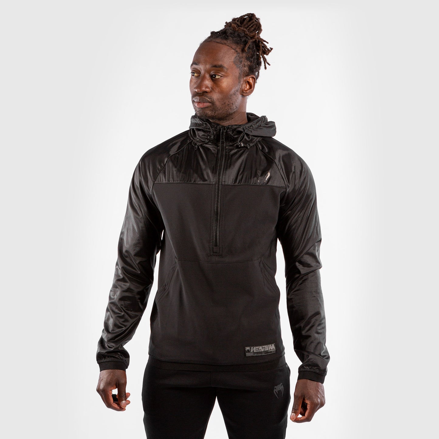 Venum Laser XT Hoodie - Scwharz/Scwharz