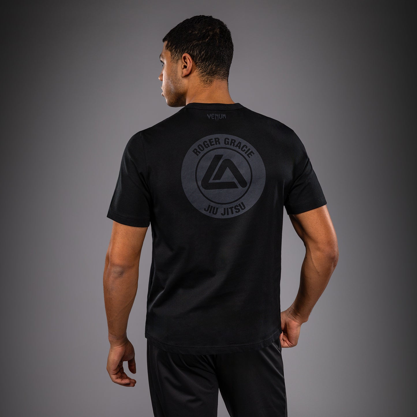 Venum x Roger Gracie Academy T‑Shirt - Schwarz