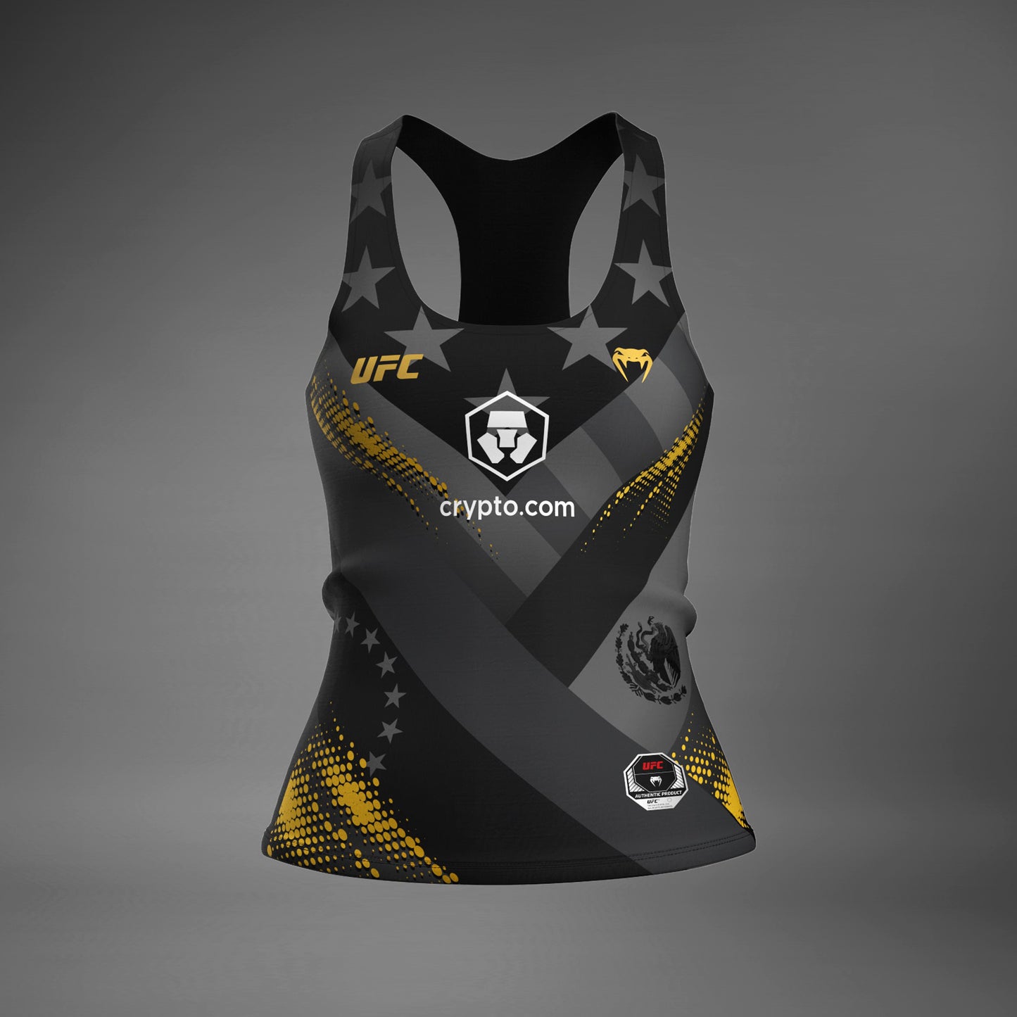 UFC Unrivaled by Venum Julianna Peña Frauen Sport Long Bra - Schwarz