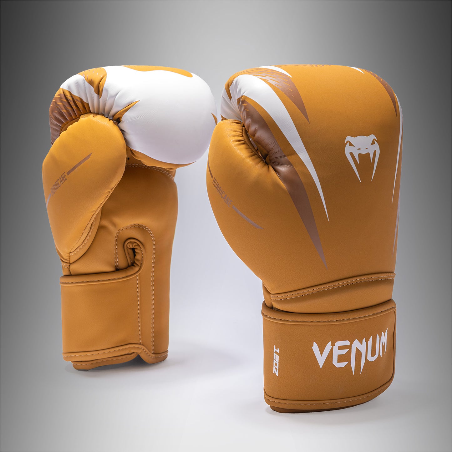 Venum Hurricane Boxhandschuhe – Havanna/Weiß