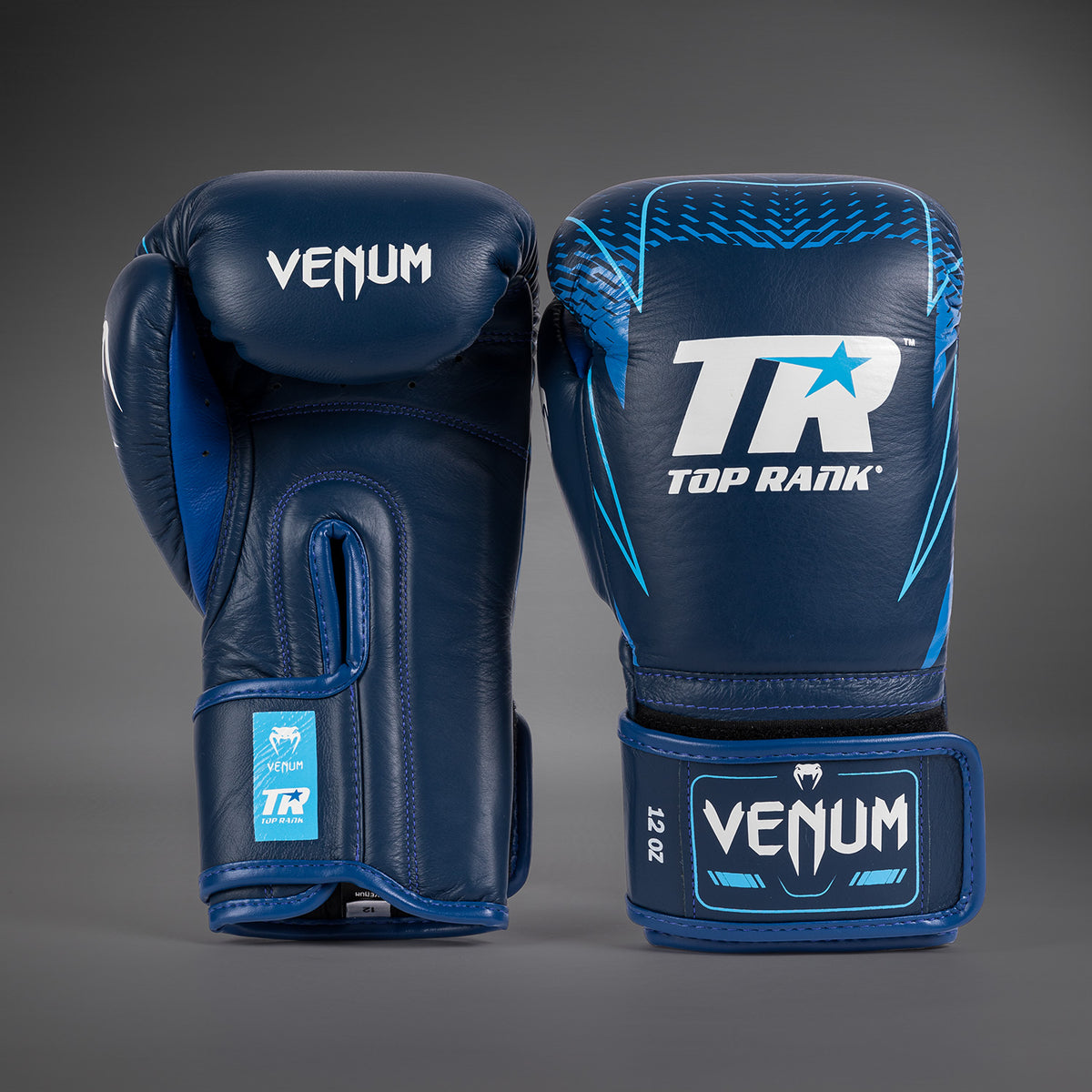 Venum x Top Rank Original Hammer Boxhandschuhe - Marineblau