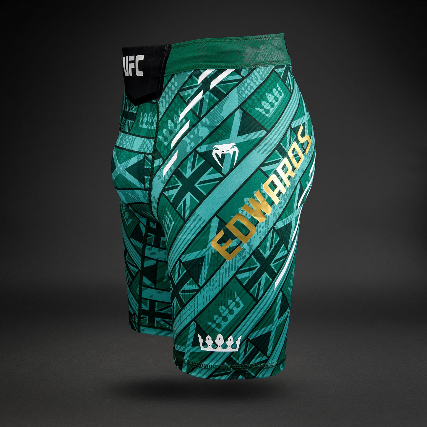 UFC Unrivaled by Venum Leon Edwards Herren Vale Tudo Shorts - Grün