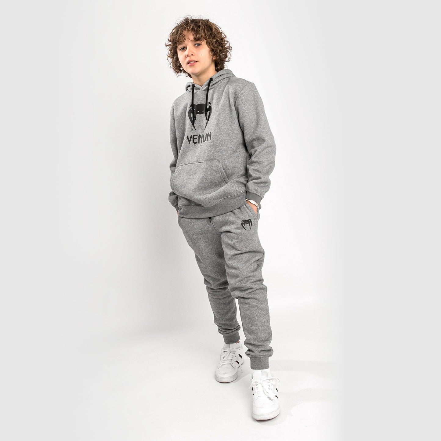 Venum Classic Jogginghose – Für Kinder – Hellgrau Meliert