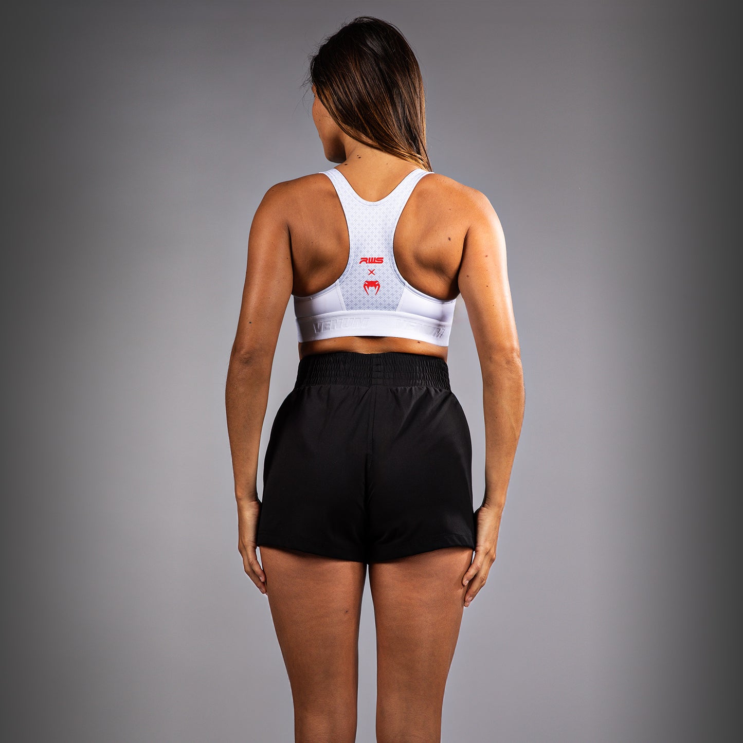 Venum x RWS 2.0 Damen Sport BH – Weiß/Rot