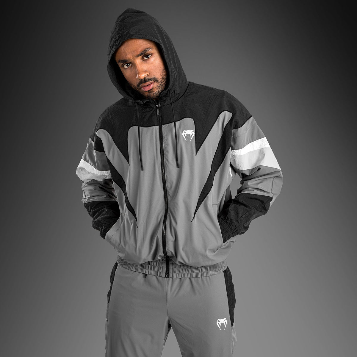 Venum Attack 90 Trainingsanzug Jacke - Grau