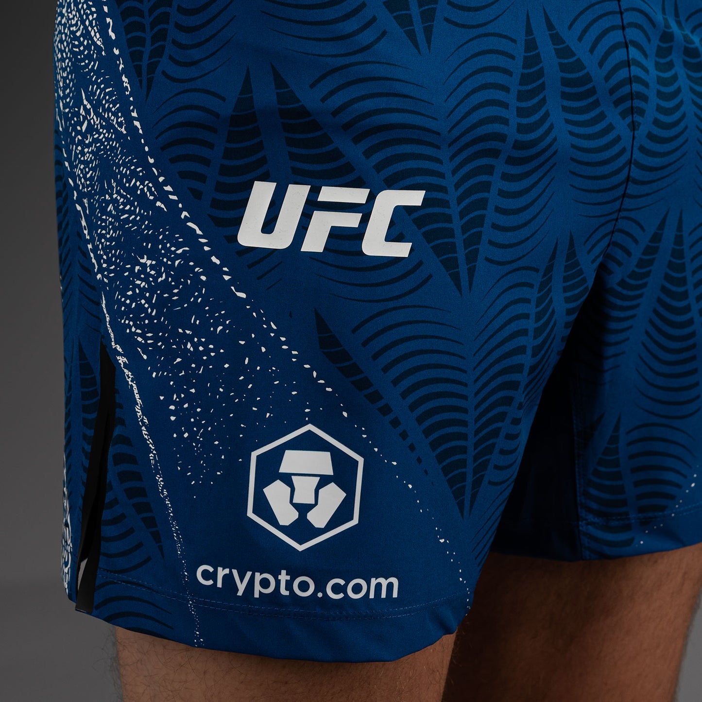 UFC Zenith by Venum Authentic Fight Night Kurze Passform Fight Short Herren Personalisiert - Blau