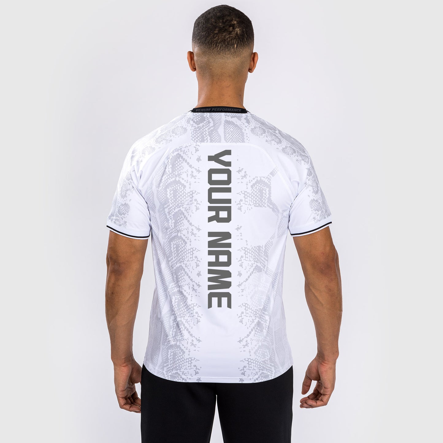 UFC Adrenaline von Venum personalisierte authentic Fight Night Männer Walkout Jersey - weiß