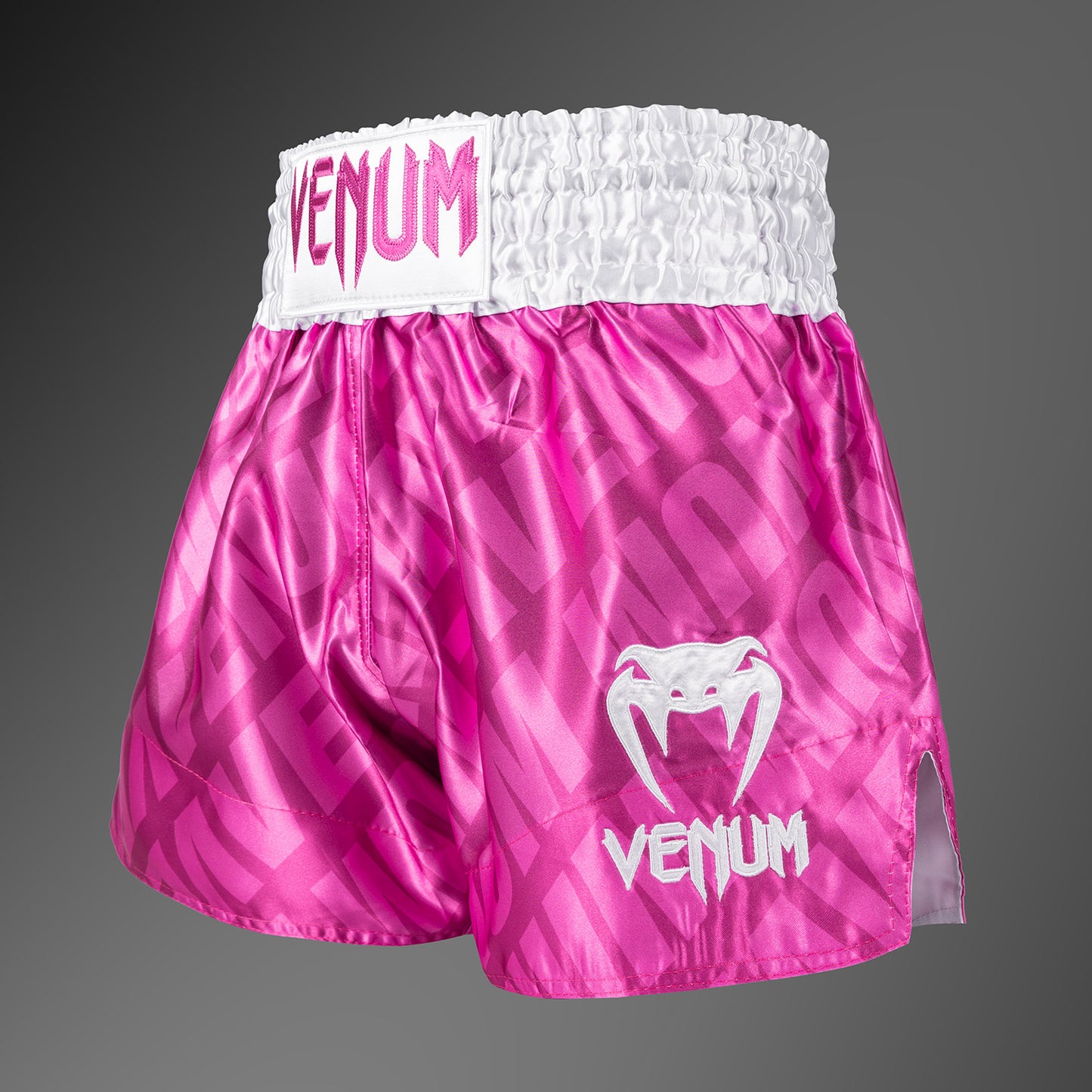 Venum Contender XT Muay Thai Shorts - Candy Pink/ Weiß