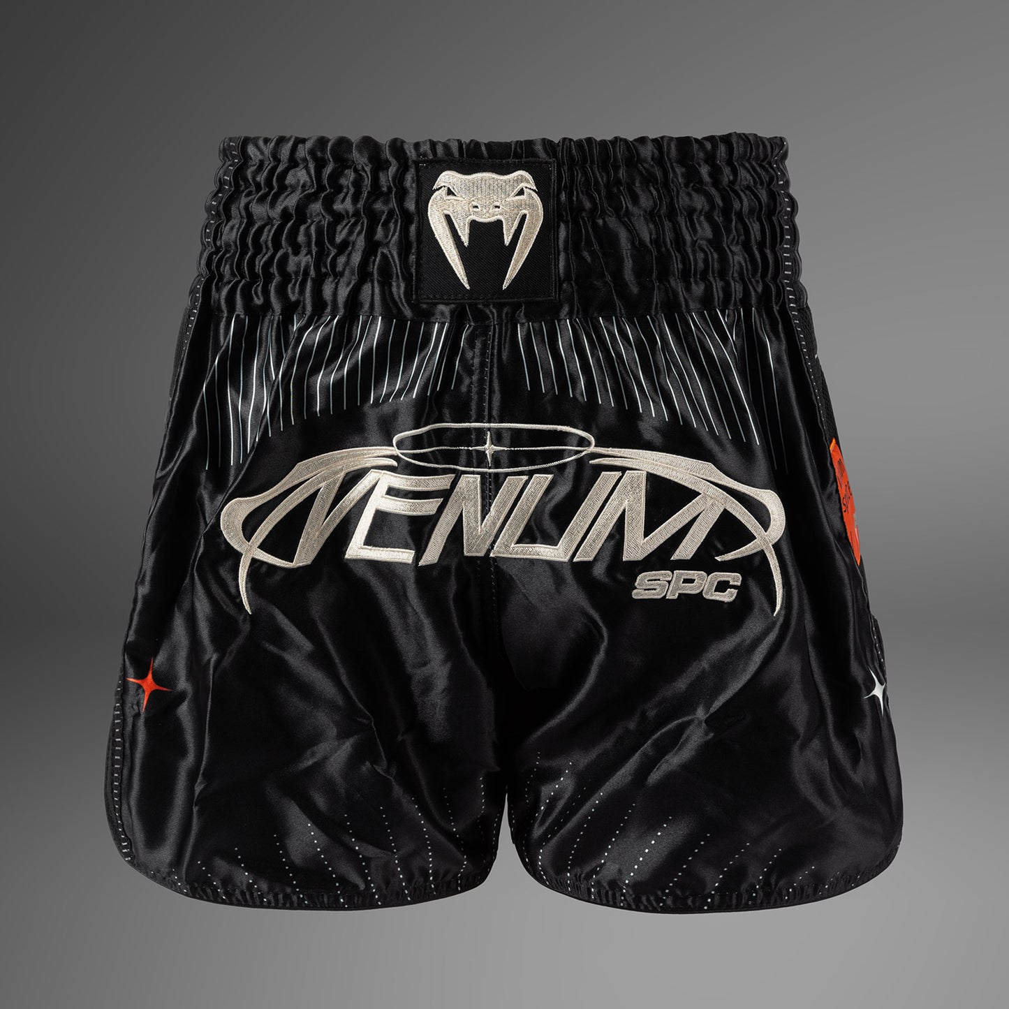 Venum Eclipse Muay Thai Shorts – Schwarz/Ivory