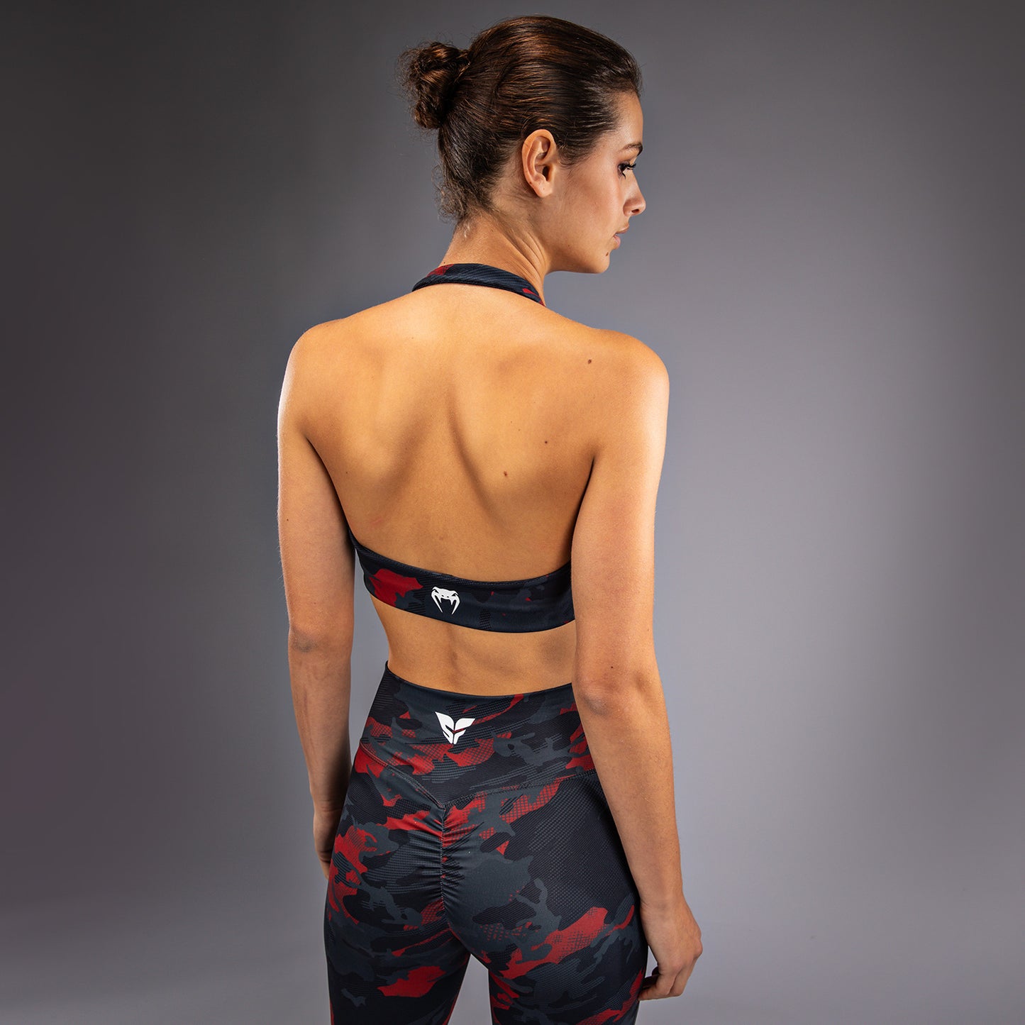 Venum x Sophia Rose Damen Sport-BH - Urban Red Camo