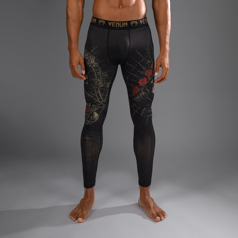 Venum Santa Muerte 5.0 Herren Spats - Tiefes Schwarz/Gold