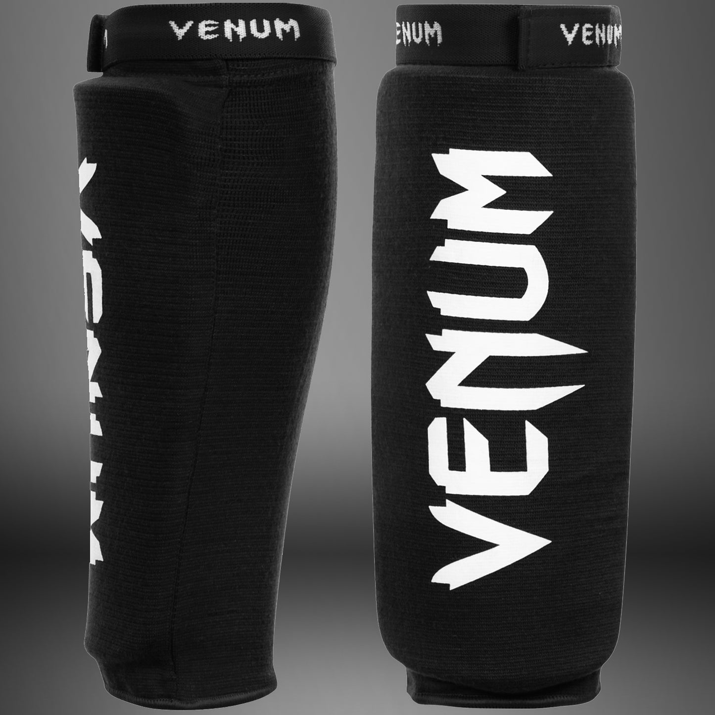 Venum Kontact Schienbeinschoner ohne Fuß - Schwarz