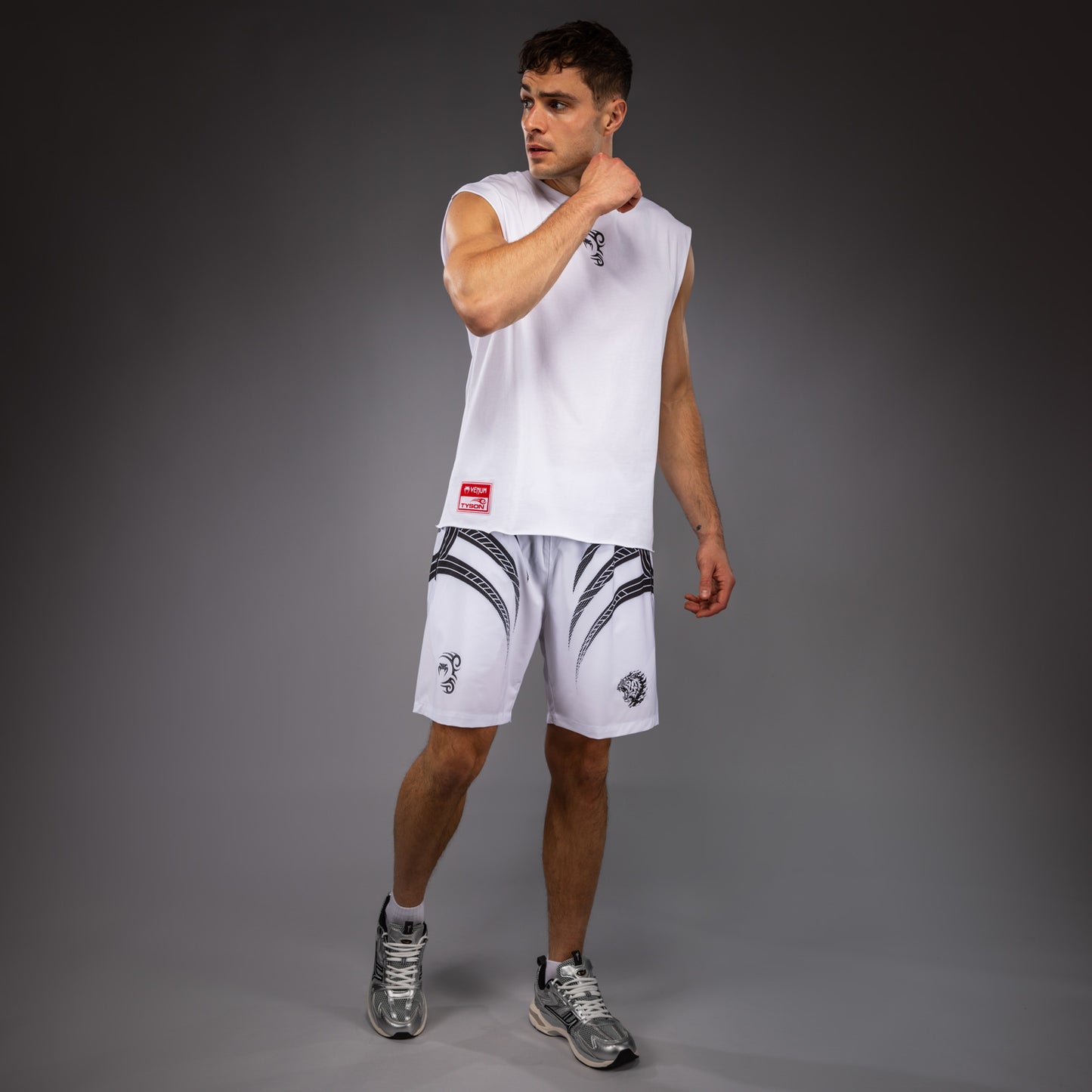 Venum x Mike Tyson Tiger Ärmelloses T-Shirt - Optisch Weiß