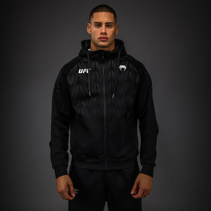 UFC Zenith by Venum Replica Zip Hoodie Herren - Schwarz