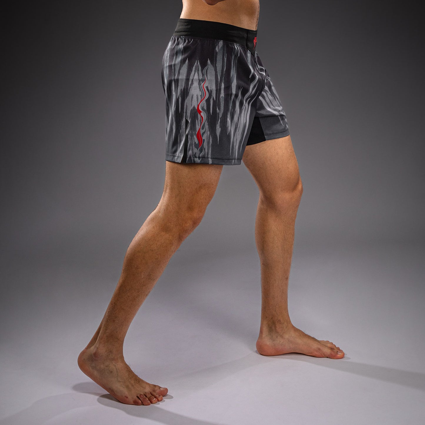Venum Demon Fightshorts - Schwarz/Grau