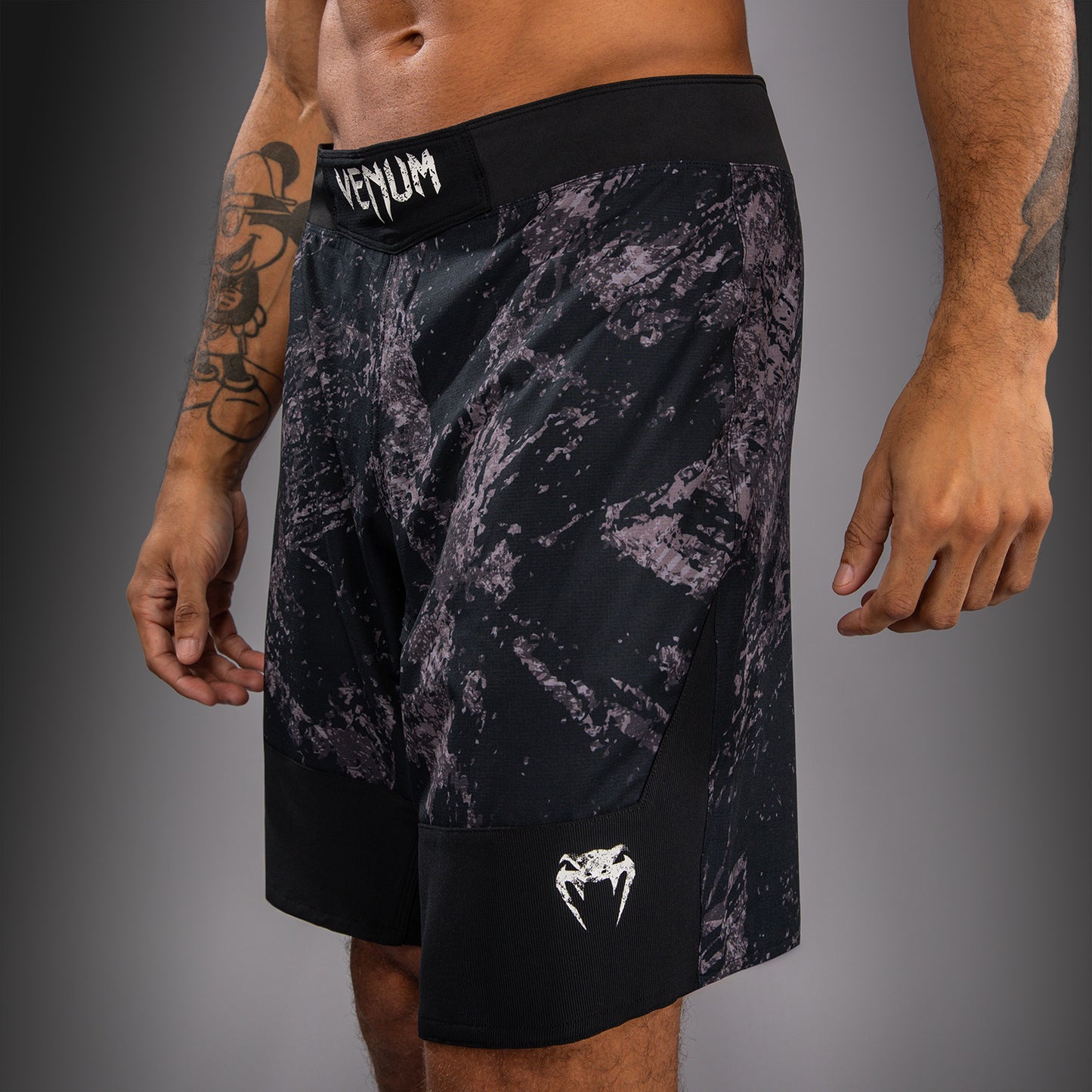 Venum Rage & Workout Fightshorts - Schwarz/Grau