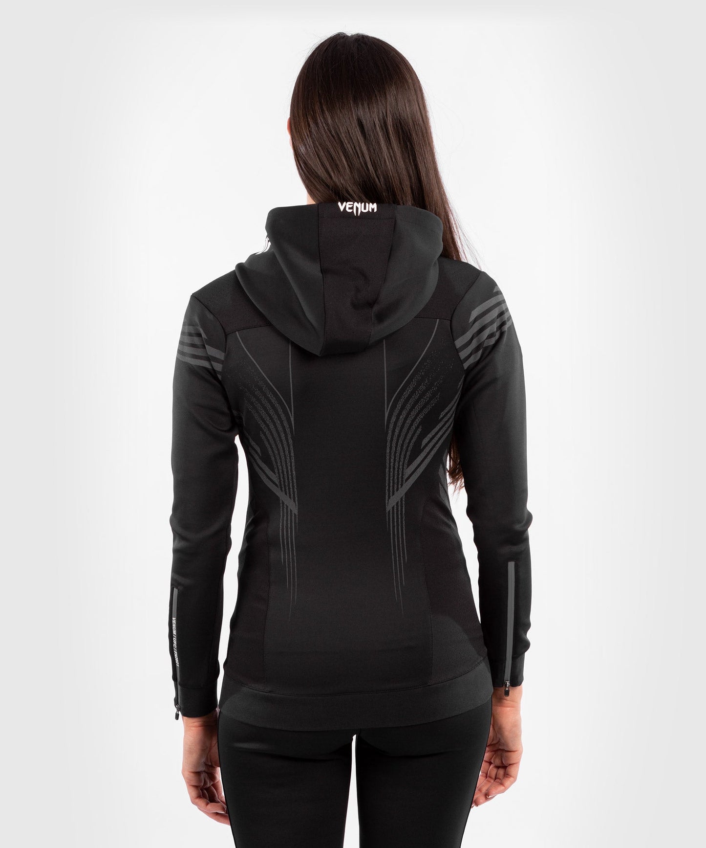 UFC Venum Fighters Authentic Fight Night Damen Walkout Hoodie - Schwarz