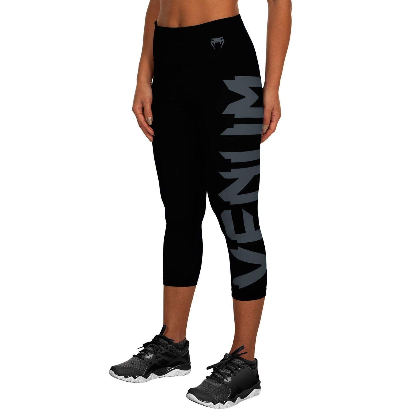 Venum Giant Kurze Leggings - Schwarz/Grau