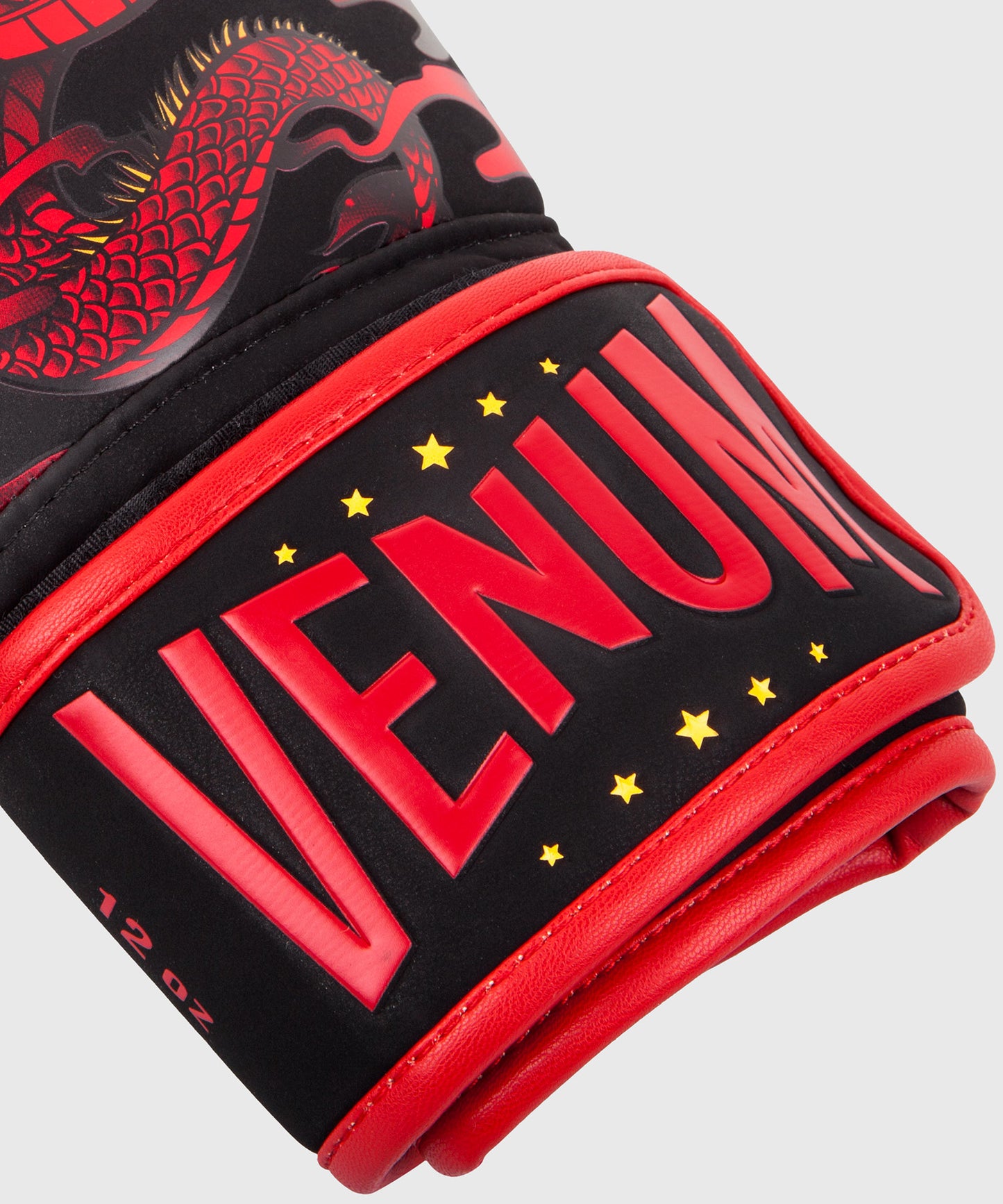 Venum Dragon's Flight Boxhandschuhe - Schwarz/Rot - Exklusiv