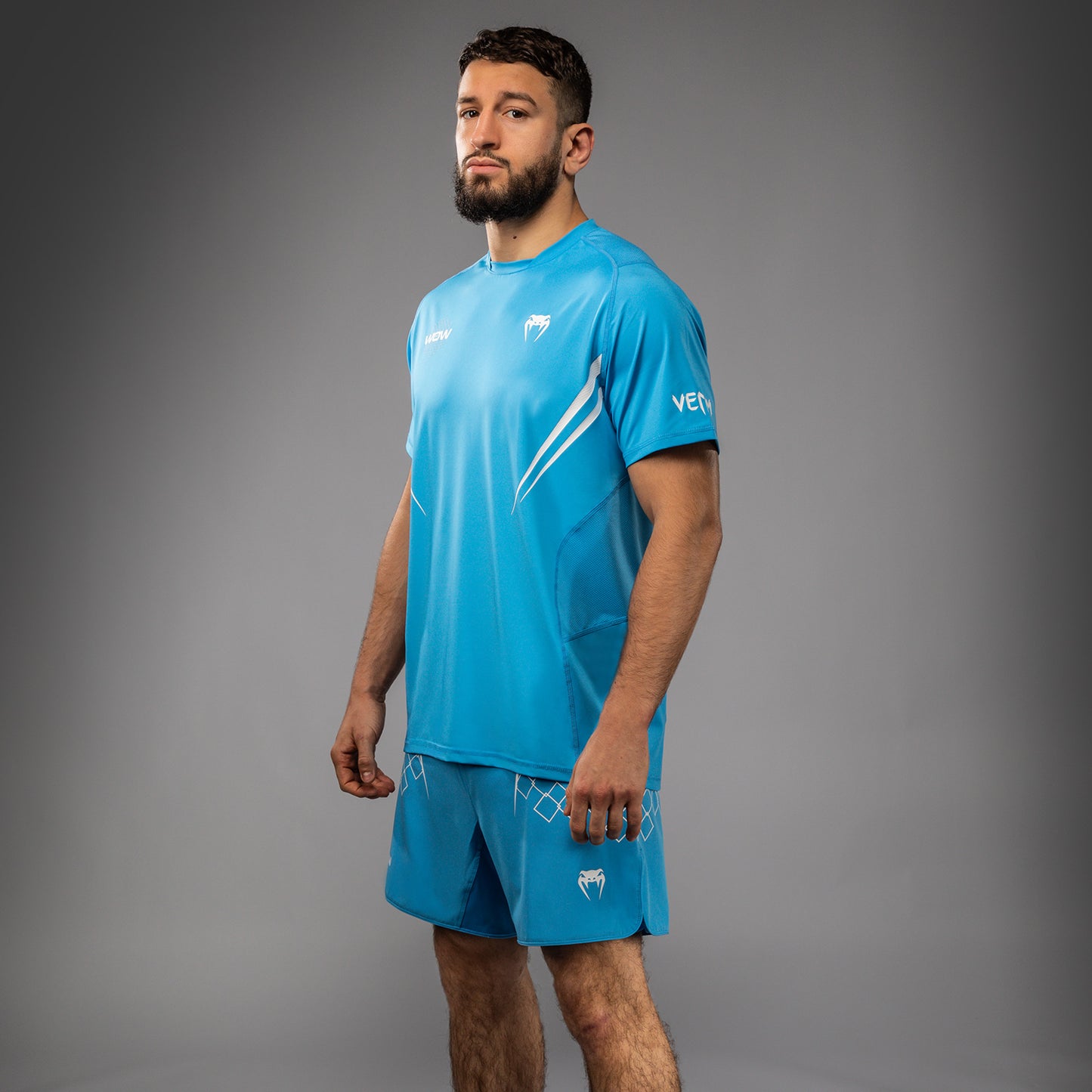 Venum x WOW FC Dry-Tech T-Shirt - Pacific Blue