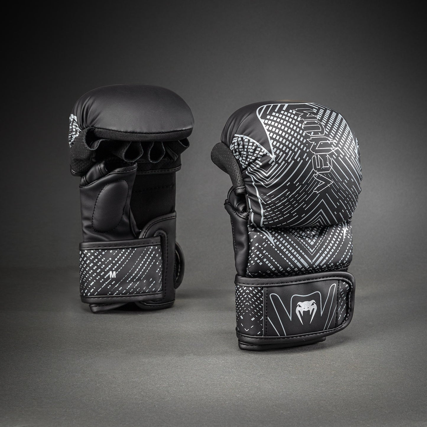 Venum Midnight Fury Sparring-Handschuhe - Schwarz/Grau/Silber