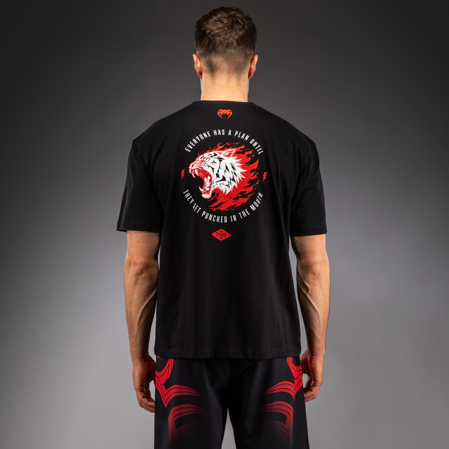 Venum x Mike Tyson Tiger T-Shirt - Tiefschwarz