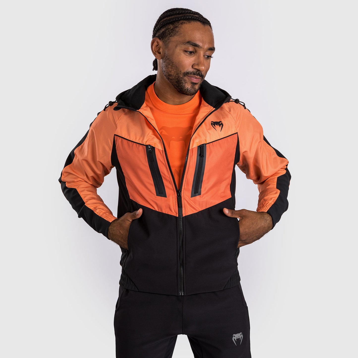 Venum Laser 3.0  Trainingsjacke - Schwarz/Orange