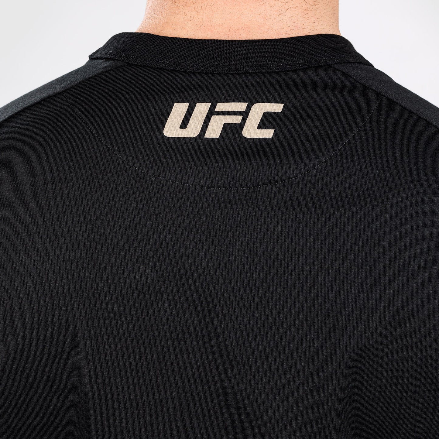 UFC Adrenaline by Venum Fight Week Langärmeliges Herren-T-Shirt - Schwarz