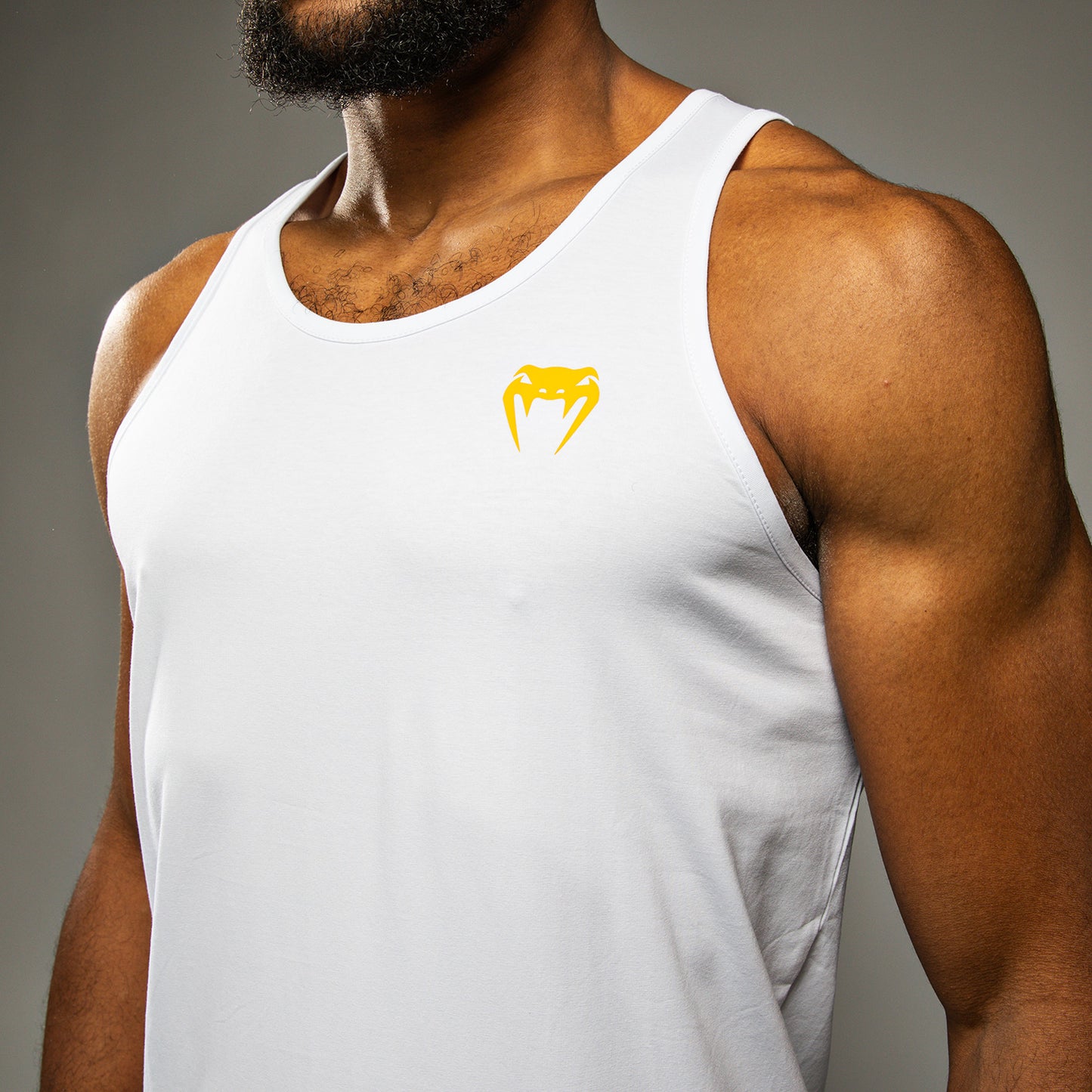 Venum Octane Tank Top - Weiß/Vibrant Gelb