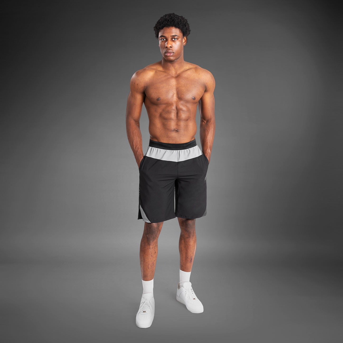 Venum Tempest Herren Trainingsshorts - Schwarz/Grau