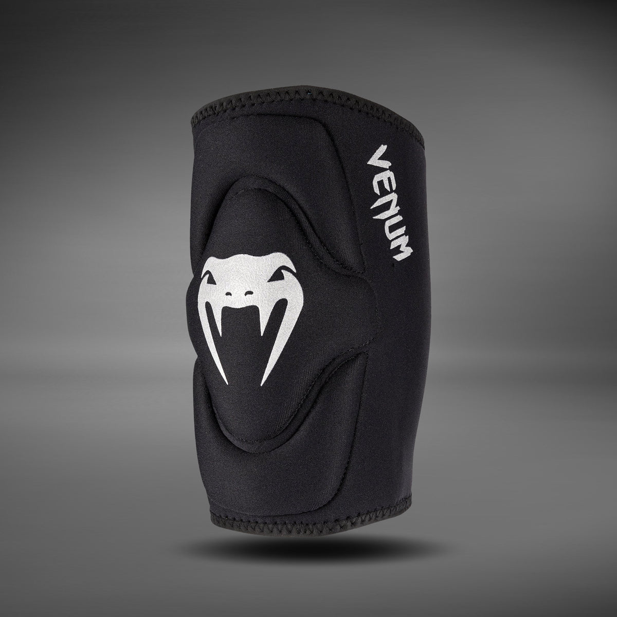 Venum Gel Kontact Knieschoner - Schwarz/Silber