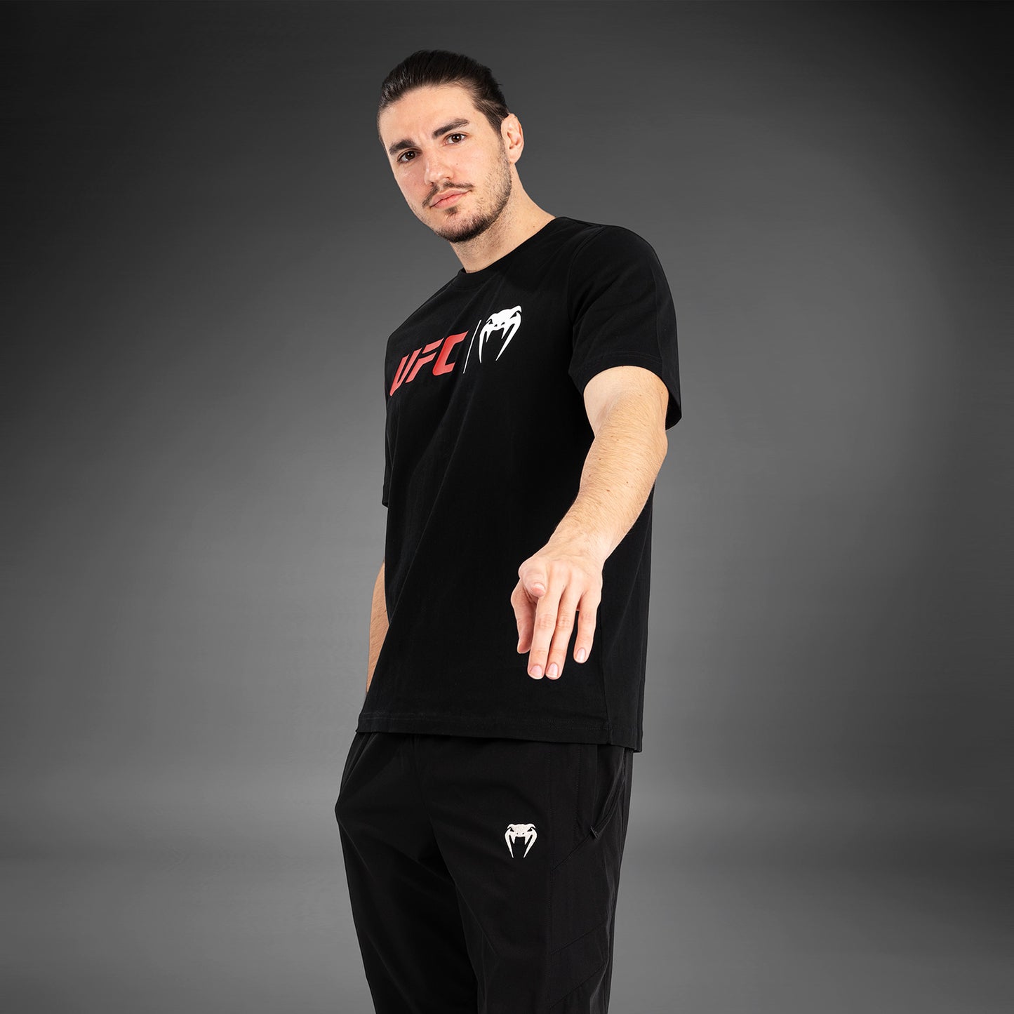 UFC Venum Classic T-Shirt - Schwarz/Rot